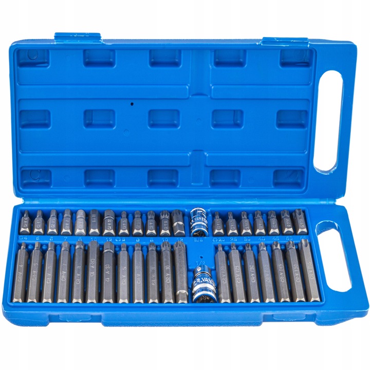 ZESTAW BITÓW KOŃCÓWKI BITY KLUCZE KOŃCÓWKI KLUCZ IMBUS HEX TORX SPLINE 40EL