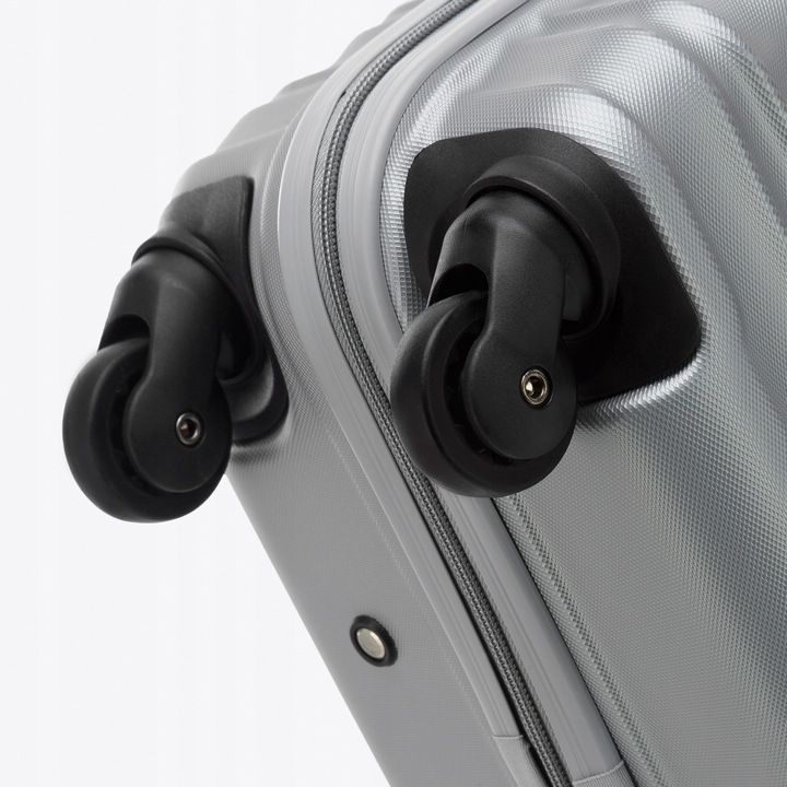 WITTCHEN Walizka kabinowa z ABS-u z żebrowaniem