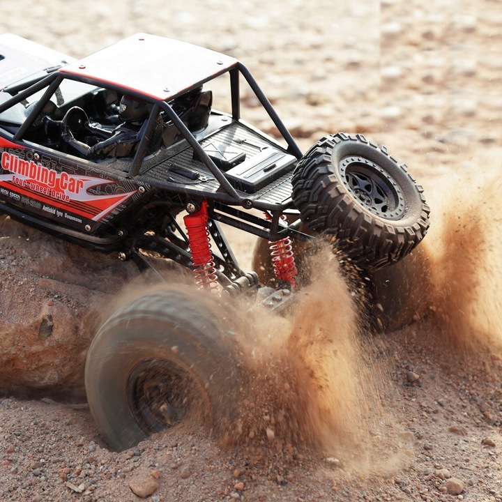 AUTO ZDALNIE STEROWANE SAMOCHÓD RC 48 CM WIELKI CRAWLER 4x4 POMARAŃCZ