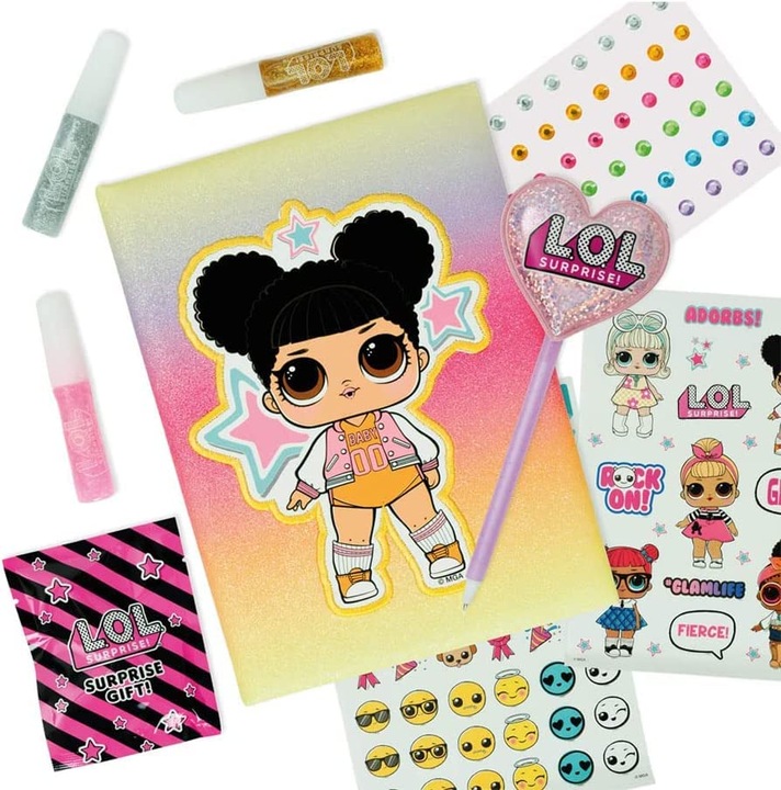 LOL SURPRISE BROKATOWY PAMIĘTNIK L.O.L NOTES ALBUM