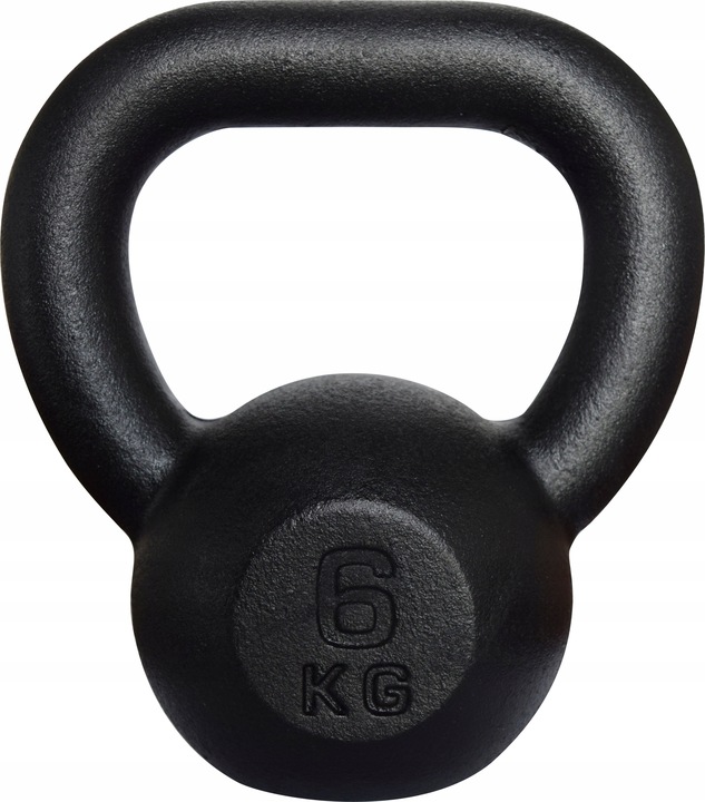 6 kg KETTLEBELL Kettle Odważnik HANTLA Żeliwna PL