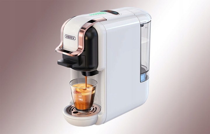 Kapsułkowy Ekspres Do Kawy 5w1 Hibrew H2b Nespresso Dolce Gusto 19 Barów