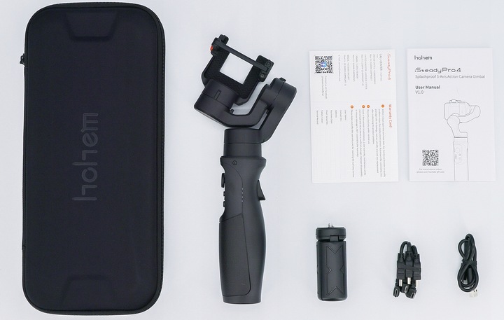 Gimbal Stabilizator HOHEM iSteady Pro4 do Kamer GoPro HERO 12 11 10 9 8 7 6