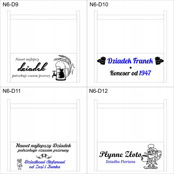 SKRZYNKA na PIWO nosidło prezent urodziny GRAWER!!