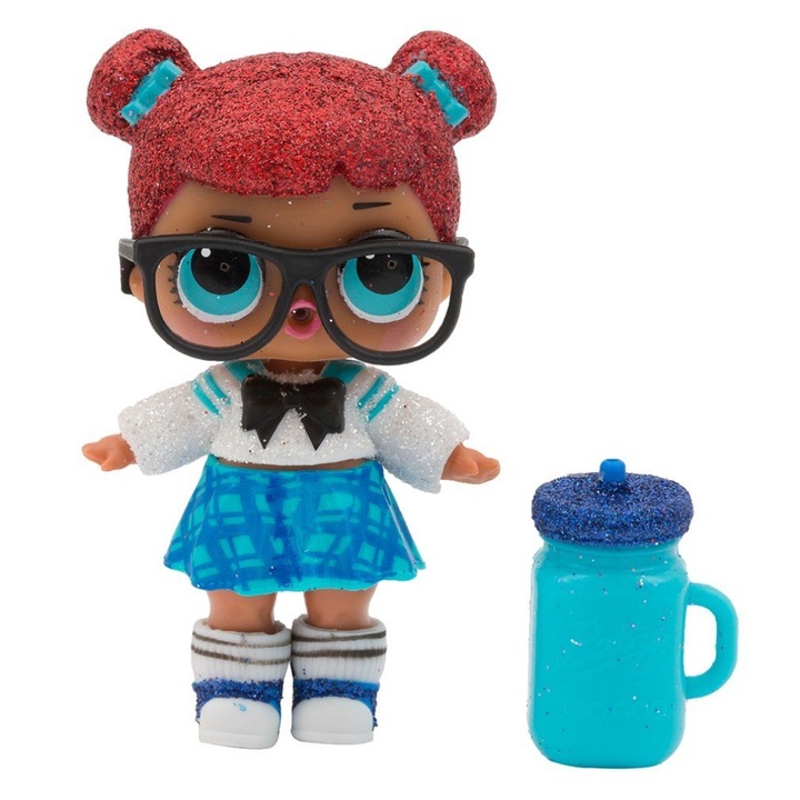 L.O.L. SURPRISE GLITTER LALECZKA BROKATOWA W KULI