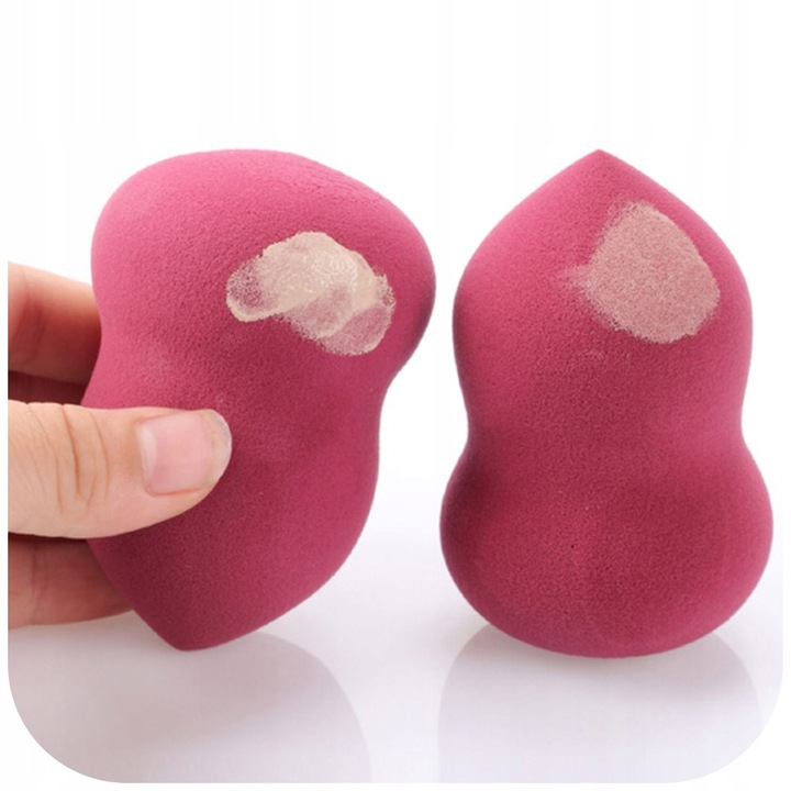 GĄBKA GĄBECZKA DO MAKIJAŻU PODKŁADU BEAUTY BLENDER APLIKATOR MAKE-UP