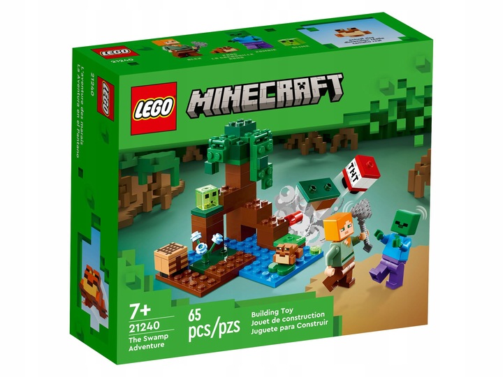 Lego MINECRAFT 21240 Przygoda na mokradłach