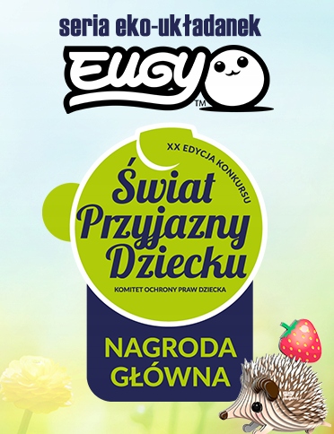 Wydra Eugy. Eko Układanka Puzzle 3D.