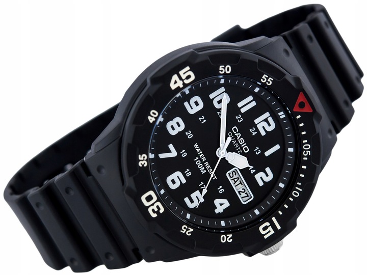 MĘSKI ZEGAREK CASIO MRW-200H-1BVEG 100M DATA SKLEP