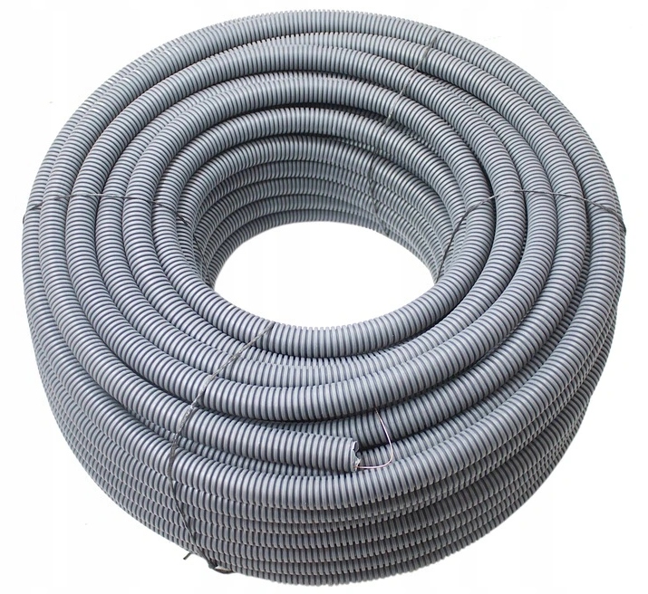 Peszel Rura karbowana Elmark z Pilotem 320N RKLS 25/20 szary 25mm 50 m