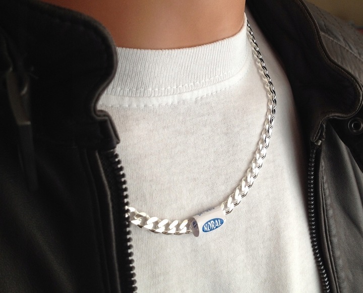 GRUBY Srebrny 925 Łańcuszek Męski Pancerka SZEROKI (na PREZENT)