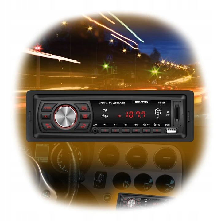 Radio samochodowe MANTA RS4507BT
