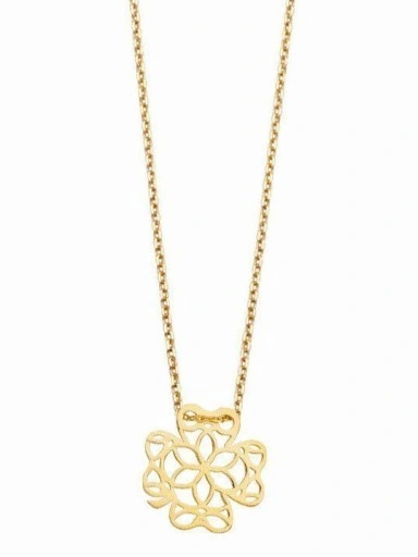 Złoty naszyjnik 333 CELEBRYTKA AŻUROWA KONICZYNKA