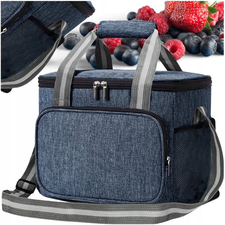 Termiczna Torba na napoje jedzenie Śniadanie duża LUNCH BOX podróżna