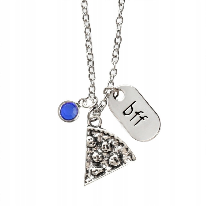 NASZYJNIK 6 PRZYJACIÓŁ BFF PIZZA 6SZT B1000