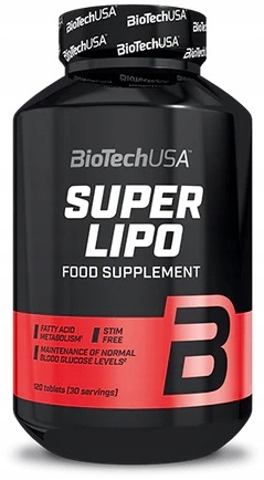 Biotech Super Fat Burner 120 tab Spalacz Tłuszczu