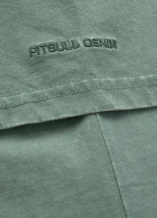 KOSZULKA PIT BULL DENIM WASHED SMALL LOGO MĘSKA M