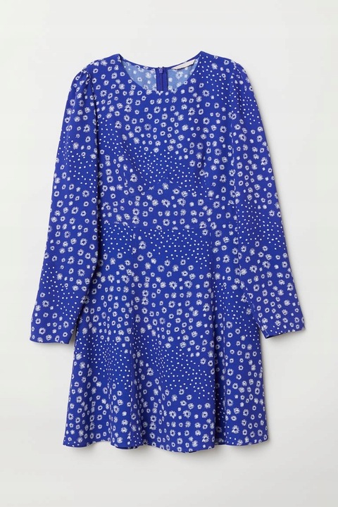 H&M 34 XS Sukienka z krepy