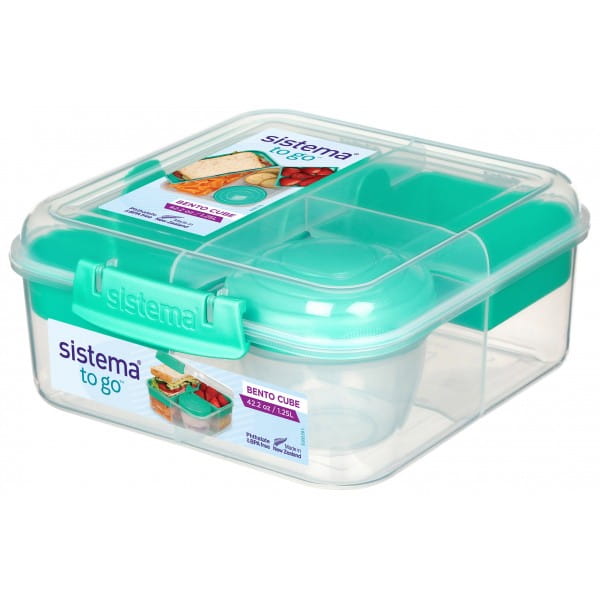 SISTEMA Śniadaniówka Pojemnik na lunch Bento Cube 1,25l 4 kolory