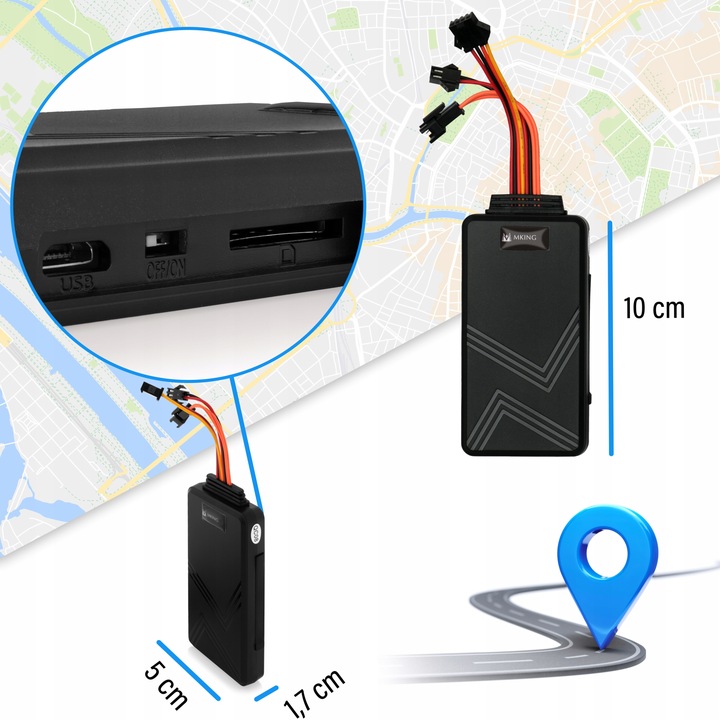 Lokalizator GPS PODSŁUCH ODCIĘCIE PALIWA POJAZDU