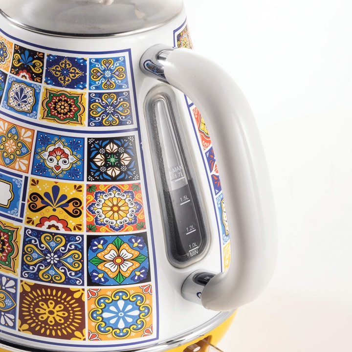 Czajnik ARIETE 28690P Positano 2000W Strix 1,7l Filtr Kamienia