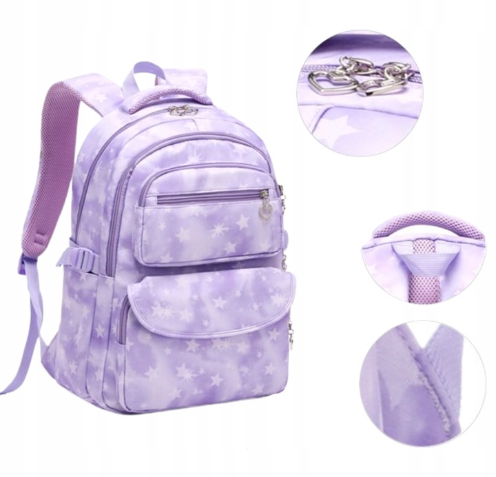 PLECAK SZKOLNY TOREBKA PIÓRNIK ZESTAW MŁODZIEŻOWY POJEMNY kl. 1-3