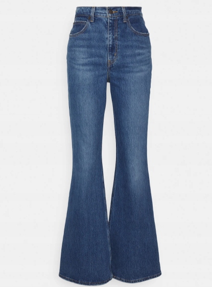 levi's levis 70s HIGH FLARE dzwony JEANS spodnie JEANSY 31W 32L 31/32