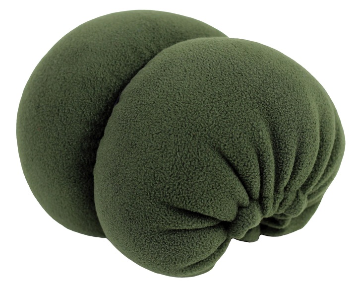 Poduszka turystyczna zagłówek podróżna antyalergiczna miękka polarowa SYLO