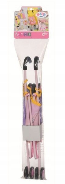 BABY born Wózek Spacerówka dla lalek z TORBĄ siatką składana 828663