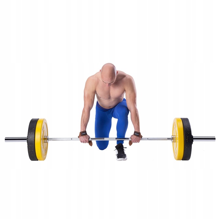 Paski treningowe na nadgarstki do podnoszenia sztangi martwego ciągu HMS