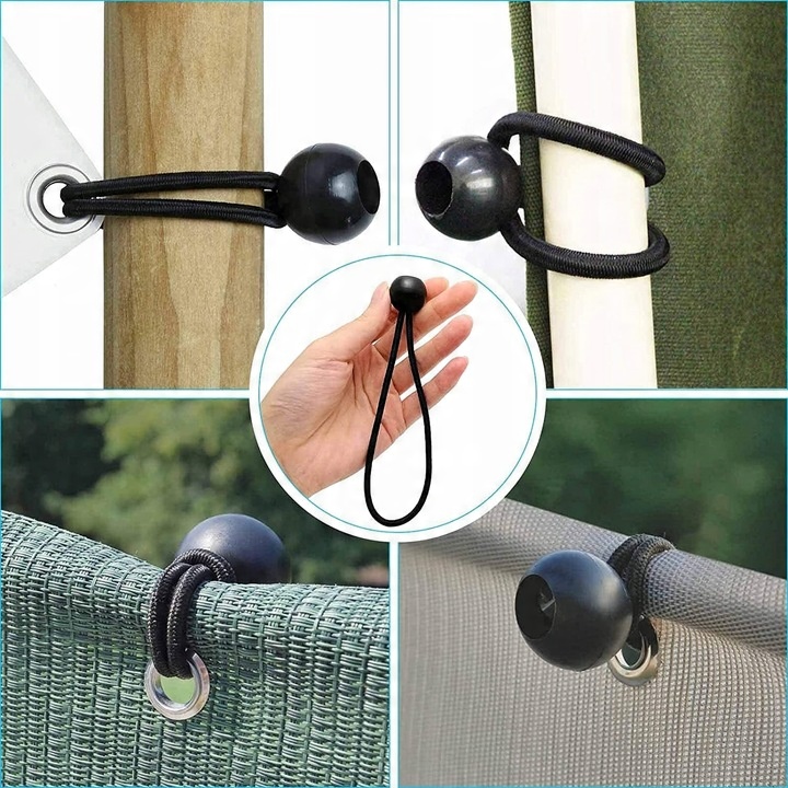 10X KLIPS DO PLANDEKI, ZACISK MARKIZY DO NAMIOTÓW, KLIPSÓW DO PLANDEKI