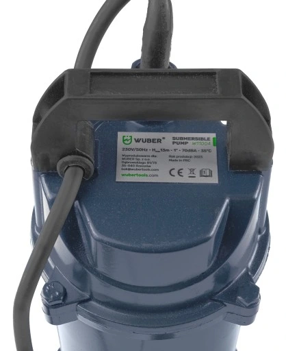 POMPA DO WODY BRUDNEJ CZYSTEJ SZAMBA ŚCIEKÓW Z SITKIEM ZANURZENIOWA 1"