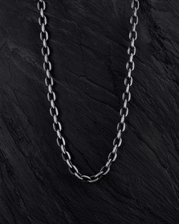 ŁAŃCUSZEK SREBRNY MĘSKI 925 NASZYJNIK - splot KOTWICZNY 55