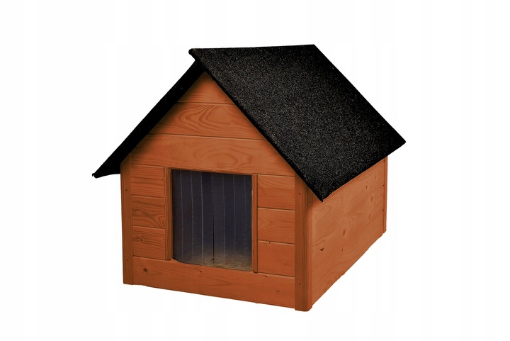 Buda dla Psa Ocieplana Dwuspadowy Dach wym zewn 101 x 69 x 70 CM