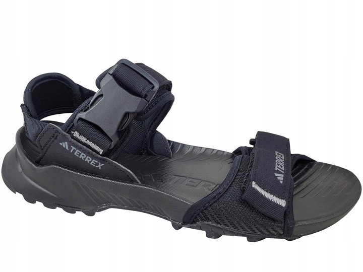 ADIDAS TERREX HYDROTERRA ID4269 BUTY MĘSKIE SANDAŁY NA RZEP CZARNE TRAXION