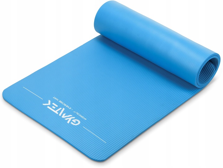 MATA DO ĆWICZEŃ JOGI PILATES GIMNASTYCZNA KARIMATA GRUBA 1CM GYMTEK