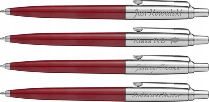 Długopis PARKER Jotter z GRAWERem Z DEDYKACJĄ NA PREZENT dla ucznia