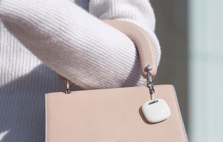 BASEUS BRELOK ZAWIESZKA LOKALIZATOR BLUETOOTH ZE SMYCZĄ DO KLUCZY 240MAH 3V