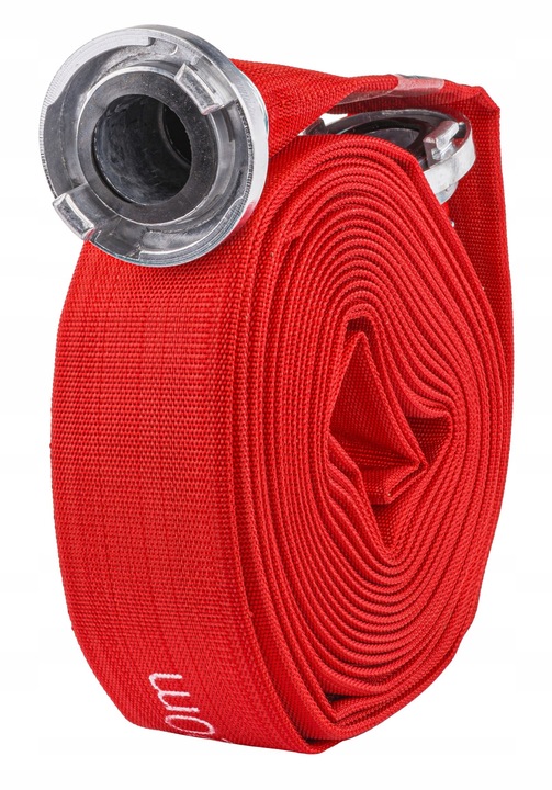 WĄŻ STRAŻACKI PARCIANY DO WODY SZAMBA SZYBKOZŁĄCZKA 2" 20 M 8 BAR