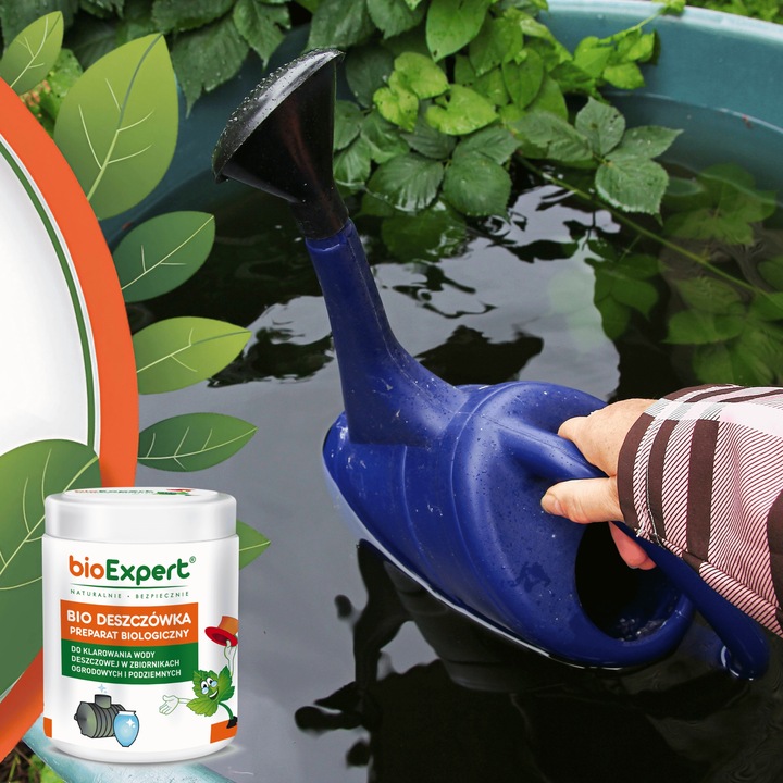 Środek do deszczówki Oczyszczanie wody Bio deszczówka 3x450g BIOEXPERT
