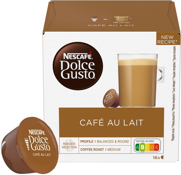 Kapsułki Nescafe Dolce Gusto Cafe Au Lait 16 szt