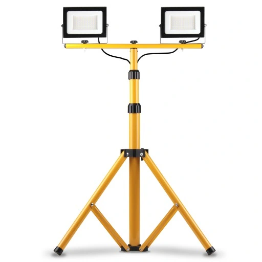 HALOGEN LED 2x 50W STATYW roboczy do naświetlacz