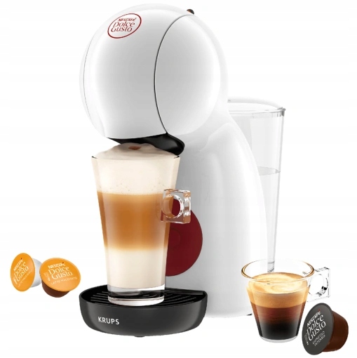 EKSPRES KAPSUŁKOWY DO KAWY KRUPS PICCOLO XS KP1A3110 DOLCE GUSTO BIAŁY