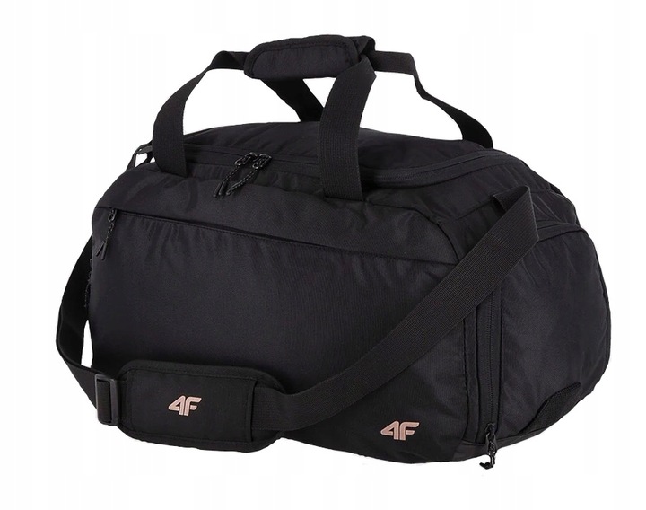 4F TORBA PODRÓŻNA TRENINGOWA SPORT ABAGU106 CZARNA 25L