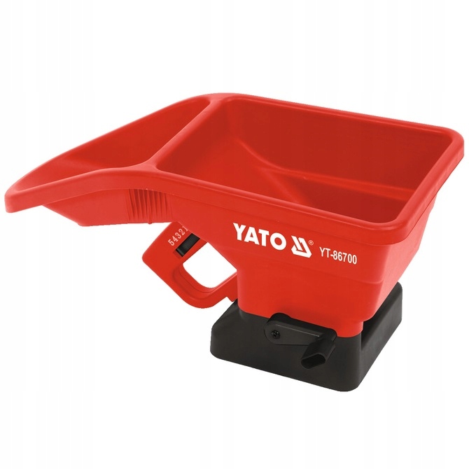 RĘCZNY ROZSIEWACZ SIEWNIK DO TRAWY NAWOZU NASION 3L ŁADOWNOŚĆ 2,5KG YT86700