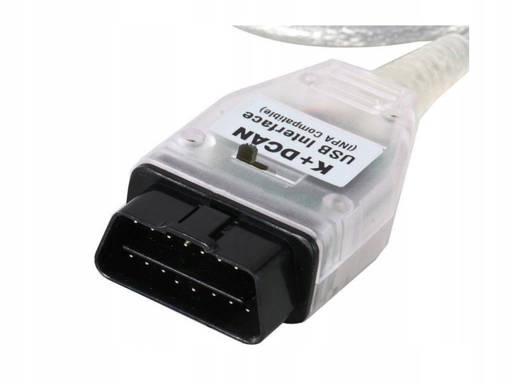 INTERFEJS DIAGNOSTYCZNY INPA 3K + DCAN V5.0 OBD2 2025 BMW E60 E46 E38 E90