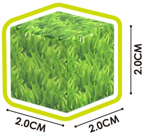 Klocki magnetyczne 3D kostki budowlane sześciany Piksele DUŻY Zestaw 154 el