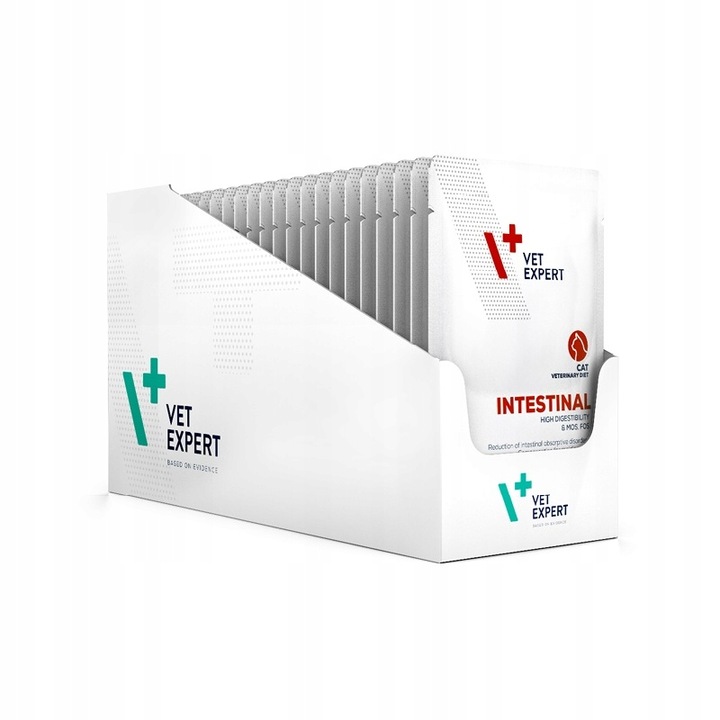 Mokra karma dla kota kurczak indyk VET EXPERT INTESTINAL12x saszetka 100g