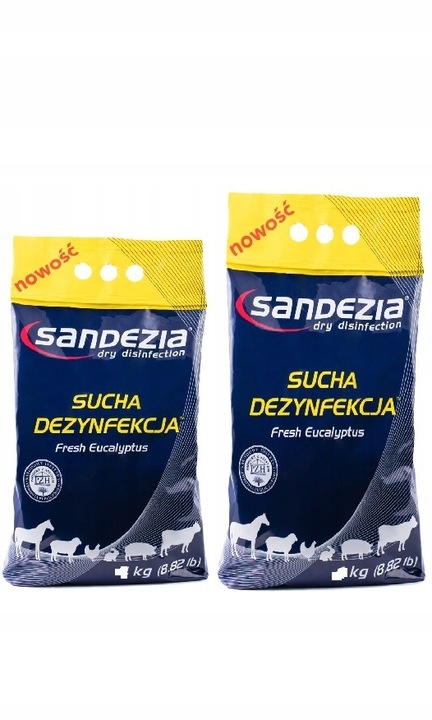 Sandezia sucha dezynfekcja, WIRUSY BAKTERIE 20kg
