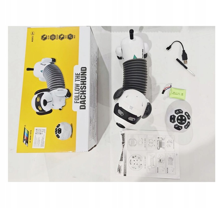 Robot Pies Programowalny interaktywny robo pies zdalnie sterowany robot